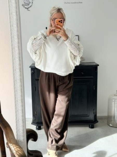 Oversized - Pulli Ballonärmel